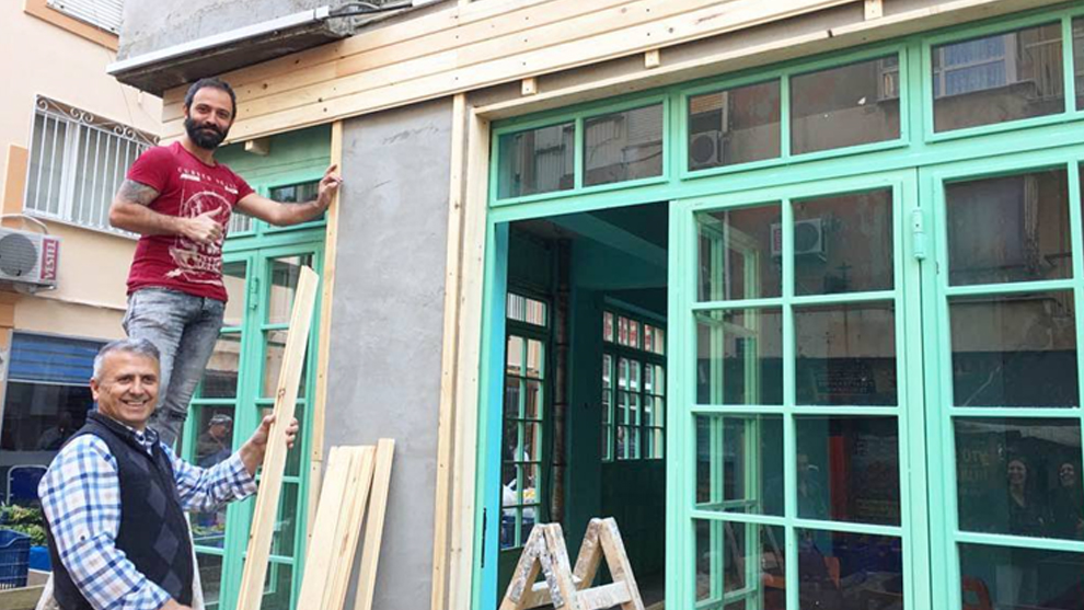 Guguklu’nun Alsancak’taki ilk dönemlerinden bir fotoğraf